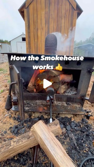 Homemade Smoker Plans, Smoker Designs, Smoker Plans, Homemade Smoker, Wood Stove, Grilling, On Instagram, Instagram