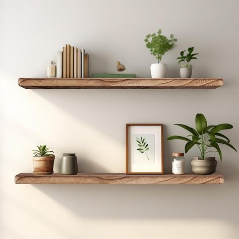 PRICES MAY VARY. SOPHISTICATED FLOATING SHELVES: Our invisible bracket design gives the illusion of a shelf floating above the wall, making them perfect for displaying photos and collectibles in the living room, or as a handy bedside book stand in the bedroom DECORATIVE YET FUNCTIONAL: These wall shelves go beyond mere storage - they're unique decor pieces. Enhance the beauty of your decorations by displaying them on these shelves, adding an artistic flair to any corner of your home ROBUST AND R Wall Picture Ledge, Shelves Above Desk, Shelf Above Bed, Picture Ledge Shelf, Long Floating Shelves, Floating Shelves Bedroom, Shelf Decor Bedroom, Modern Floating Shelves, Floating Shelves Living Room