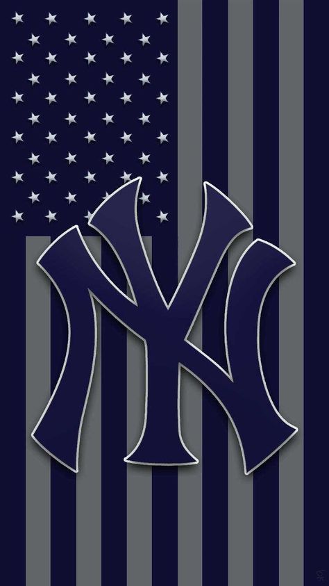 New York Yankees Wallpaper, Yankees Wallpaper, Ny Yankees Logo, Stadium Wallpaper, Go Yankees, Baseball Wallpaper, Mlb Wallpaper, New York Wallpaper, New York Yankees Logo