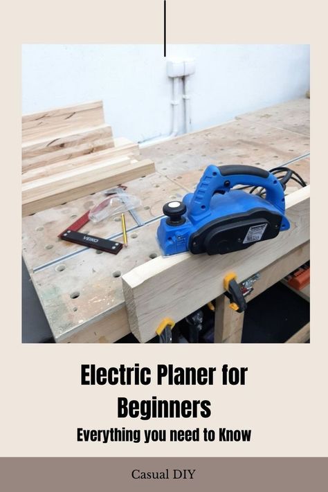 Electric Planer for Beginners. In this video you will find out how this tool is built, what features it has and most importantly how to use it correctly. Check out the video! Workshop Setup, What Sells On Etsy, Electric Planer, Woodworking Accessories, Used Woodworking Tools, Woodworking Tools For Beginners, Tool Board, Essential Woodworking Tools, Woodworking Business