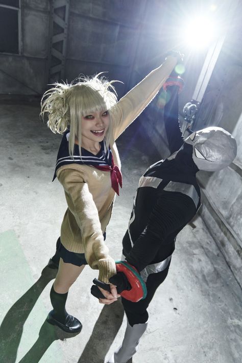 Toga himiko mha dabi shigaraki my hero academia bnha league of villains tomura shigatoga togadabi Twice Cosplay Bnha, Mha Toga Cosplay, Twice Mha Cosplay, Dabi X Toga Cosplay, Toga Halloween Costume, Cosplay Duos, League Of Villains Bnha, Mha Halloween, Shigaraki Cosplay