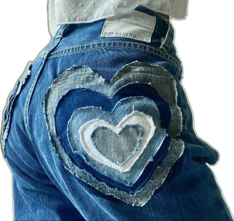 Classy Summer Fashion, Denim Patches Diy, Tshirt Design Diy, Edgy Summer Outfits, Edgy Summer, Jeans Refashion, Ropa Upcycling, Diy Pants, Diy Denim