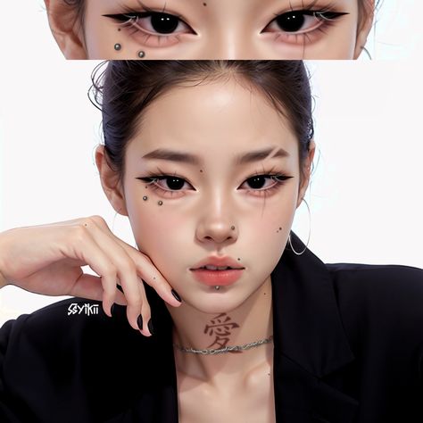 Makeup Layout, Asian Makeup Looks, Learn Makeup, Chase Atlantic, Cute Makeup Looks, Creative Eye Makeup, Dark Makeup, Glamour Makeup, Eye Makeup Art