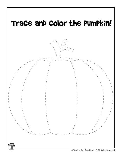 Pumpkin Qtip Painting Free, Pumpkin Patch Activities, Life Cycles Preschool, Kindergarten Coloring Sheets, Pumpkins Preschool, Pumpkins Kindergarten, Fall Coloring Sheets, Pumpkin Coloring, Trace And Color