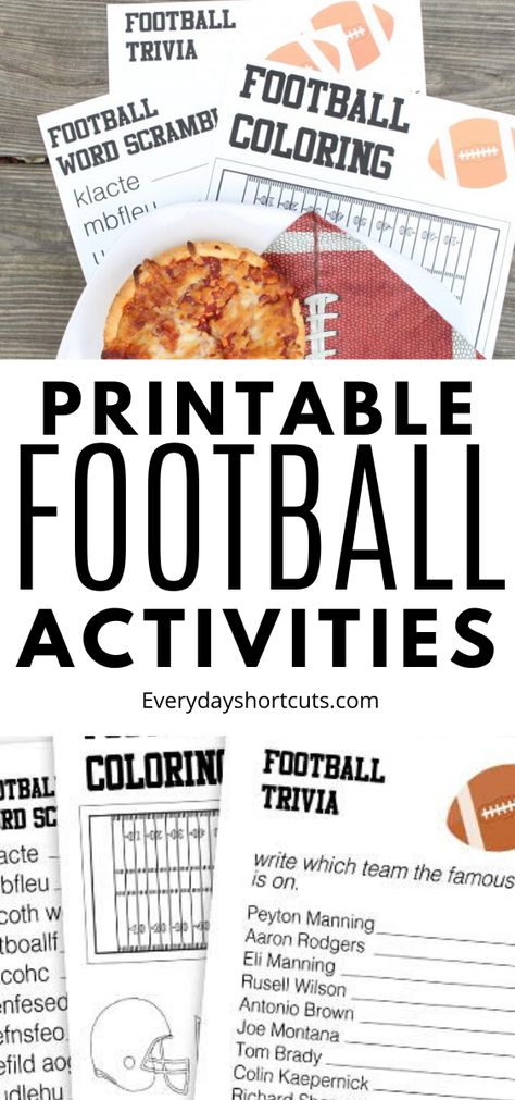 Football Games For Party, Football Themed Games, Football Party Games Activities, Football Word Search Free Printable, Football Activity Sheets, Football Activities For Kids, Football Trivia Questions And Answers, Football Party Activities, Football Bingo Printable For Kids