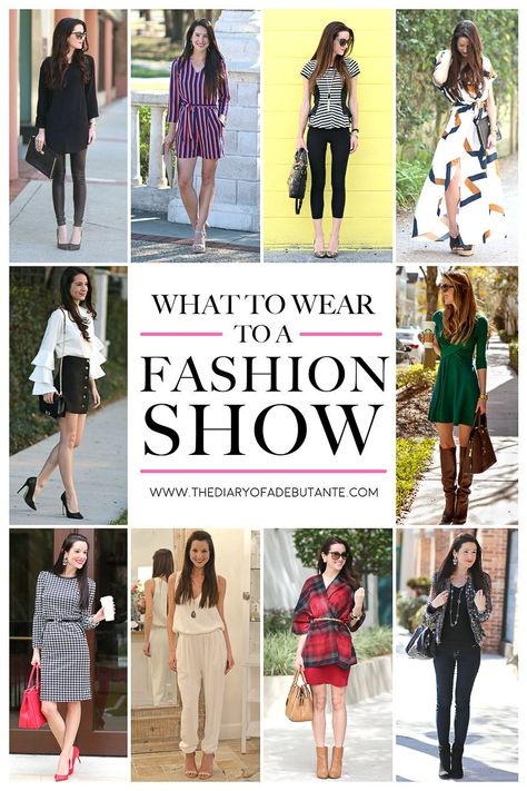 Fashion Show Audience Outfit, What To Wear To A Fashion Show As Guest, Fashion Show Attire, Attending A Fashion Show Outfit, Attending Fashion Show Outfit, What To Wear To A Fashion Show Outfit Ideas, What To Wear To A Fashion Show As A Guest, What To Wear To A Fashion Show Outfit, Fashion Show Attendee Outfit