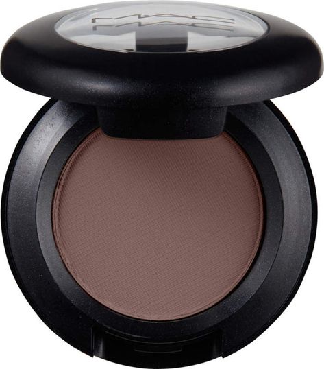 MAC Eyeshadow - Brun (muted blackish-brown - satin) $17.00 http://shopstyle.it/l/NXcb Mac Single Eyeshadow, Mac Makeup Foundation, Mac Makeup Eyeshadow, Mac Makeup Looks, Best Mac Makeup, Cream Eyeliner, Single Eyeshadow, Mac Eyeshadow, Brown Eyeshadow