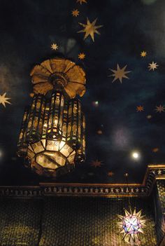 1000+ ideas about Ceiling Stars on Pinterest | Starry Ceiling ... Lamp Makeover, Chantal Thomass, Moroccan Lanterns, White Bedroom Furniture, Decorating Themes, The Ceiling, Ravenclaw, My New Room, House Inspiration