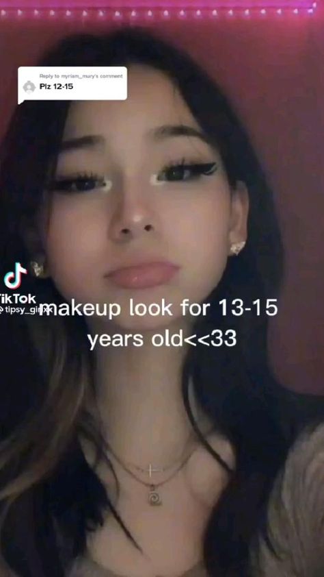 How To Do Easy Makeup, Simple Makeup For Teenagers, 13 Teen Year Old Makeup Looks, How To Find Your Makeup Style, Makeup Looks For 13-14, Makeup For Back To School, Cute And Simple Makeup Looks, Makeup For Strict School, Cute Easy Makeup Looks Natural