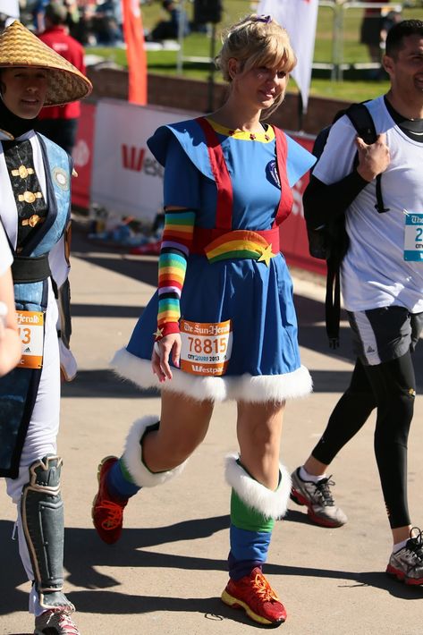 Obsessive Creativeness: Rainbow Brite costume Rainbow Bright Costume, Rainbow Bright Costumes, Rainbow Brite Costume, Rainbow Costumes, Halloween Fits, Diy Rainbow, Rainbow Bright, Halloween Costumes Makeup, Rainbow Brite