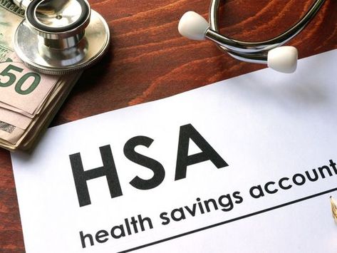 Paper with words health savings account (HSA) on a table. Saving Account, Preparing For Retirement, Tax Money, Savings Accounts, Health Savings Account, Changing Jobs, Investing In Stocks, Financial Health, Financial Wellness