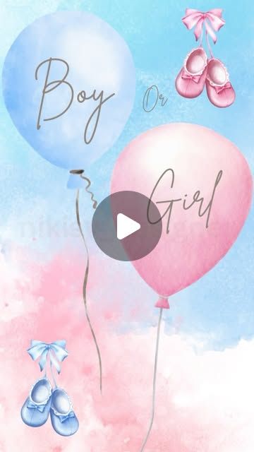 Gender Reveal Digital Announcement, Baby Gender Announcement Ideas, Baby Birth Announcement Ideas, Baby Girl Gender Announcement, Baby Girl Announcement Ideas, Boy Gender Announcement, Gender Announcement Ideas, Gender Reveal Videos, Girl Gender Announcement