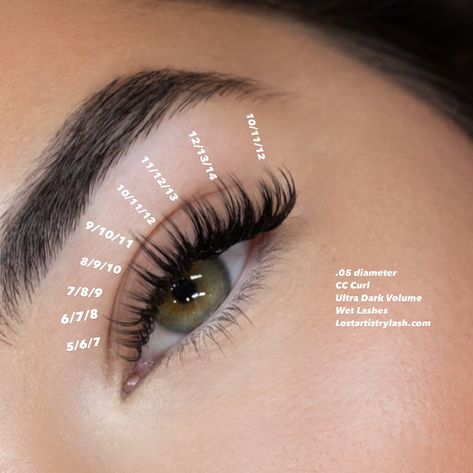 Wet Lashes Mapping, Wet Look Lashes Mapping, Wet Lash Mapping, Eyelash Extension Mapping Styles, Wet Set Mapping, Wet Lash Map, Lash Rooms, Cluster Map, Glow Tips