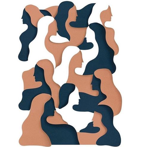 Quentin Monge Monge Quentin, Tessellation Art, Buch Design, Creativity Inspiration, Posca Art, 카드 디자인, Feminist Art, Editorial Illustration, Inspiration Art