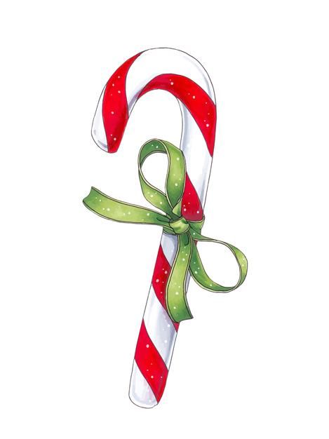 Drawing Ideas For Christmas, Christmas Decorations Drawings, Candy Drawing, Ornament Drawing, Candy Cane Christmas, Poster Photo, Decoration Furniture, Animated Christmas, Candy Christmas Decorations