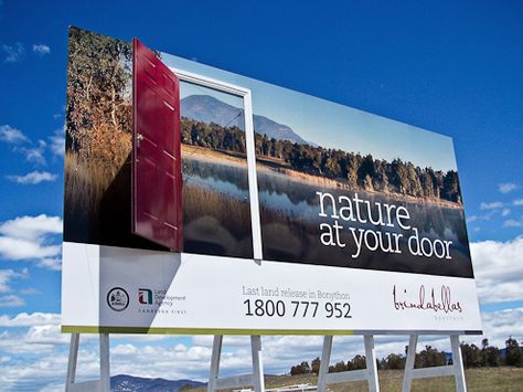 #billboards Creative Billboard Design Ideas, Luxury Advertising, Social Media Images Design, Hoarding Design, Real Estate Marketing Design, Billboard Advertising, Real Estate Signs, Banner Design Inspiration, Fashion Poster Design