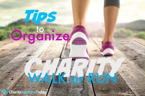 5 Helpful Tips to Organize a Charity Walk or Run Awareness Walk Ideas, Charity Ideas, Charity Work Ideas, Walk Idea, Staff Morale, Charity Run, Charity Fund, Fundraising Tips, Fundraiser Ideas