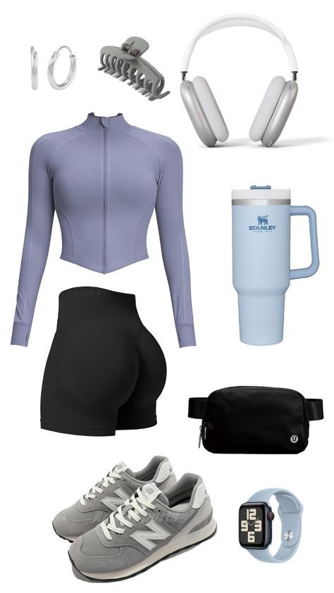 Exercise Clothes Aesthetic, Gym Girl Outfits Aesthetic, Warm Gym Outfits, Sporty Clothes Aesthetic, Sports Aesthetic Outfit, Aesthetic Athletic Outfits, Aesthetic Gym Outfits, Sportive Outfit, Work Out Outfits