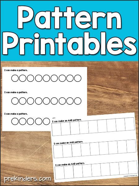 These pattern printables are excellent for Math time! PreKinders has designed several of these for FREE for you. Your kids will practice different patterns such as AABB, AB, and more. This is a great resource to keep for your next math time! Patterning For Preschoolers, Patterns In Kindergarten Activities, Math Links Pattern Cards Free Printable, Pattern Ideas For Preschoolers, Patterning For Kindergarten, Pattern Preschool Activities, Pattern Activities For Kindergarten, Pattern Activities Preschool, Pre K Math Activities