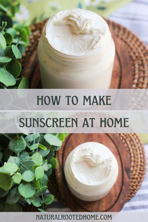 How to Make Sunscreen at Home Home Made Sunscreen Lotion, Diy Sunscreen Natural, Tallow Sunscreen Recipe, Homemade Sunscreen Natural, Whipped Sunscreen, Tallow Sunscreen, Herbalist Garden, Acorn Recipe, Diy Salve