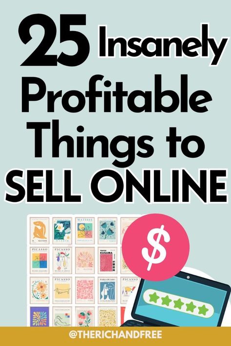 25 Insanely Profitable Things to Sell Online / Proven Small Business Ideas That Still Work in 2024+ Trending Products To Sell Online 2024, Things To Sell Online, Online Business Ideas For Beginners, New Small Business Ideas, Small Business Ideas Products, Small Business Ideas Startups, Easy Small Business Ideas, Profitable Small Business Ideas, Unique Business Ideas