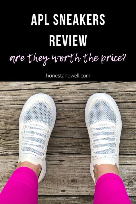 An honest review of APL sneakers (Techloom Breeze). Everything I like and don't like about these pricey sneakers... #fitnessstyle #fitnessinspiration #workoutattire #sneakers www.honestandwell.com Apl Sneakers Outfit, Apl Shoes Outfit, Most Expensive Shoes, Apl Sneakers, Apl Shoes, Expensive Shoes, Workout Attire, All About Shoes, Sneakers Outfit