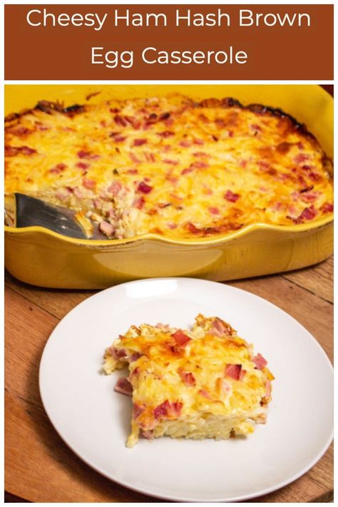 Ham And Cheddar Breakfast Casserole, Egg And Potato Casserole Recipes, Egg Casserole Recipes With Hashbrowns And Ham, Ham And Potato Egg Bake, Ham Egg And Potato Breakfast Casserole, Ham Egg Potato Casserole, Ham And Egg Casserole Recipes, Ham Hashbrown Casserole, Ham Hashbrown