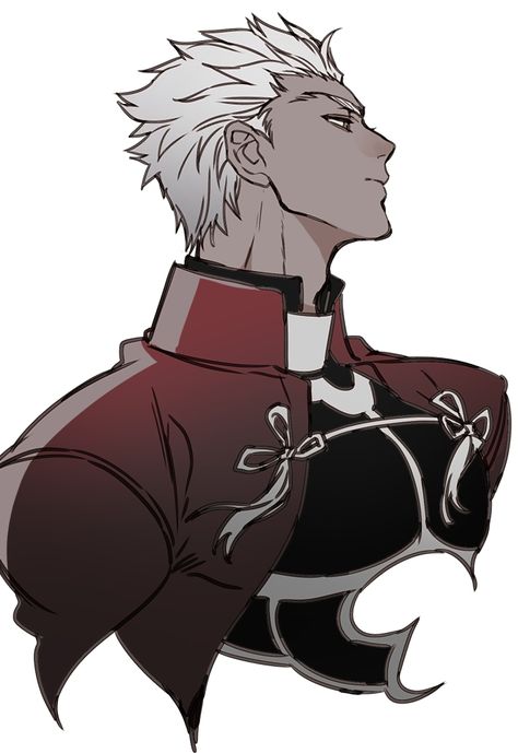 Pinterest Archer Fate Stay Night, Archer Emiya, Fate Archer, Shirou Emiya, Fate Stay Night Anime, Fate Anime Series, Fate Zero, Character Design Male, Stay Night