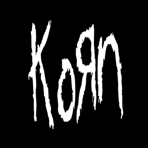 Korn Logo Art, Static X Logo, Band Logos Ideas, Korn Sticker, Korn Widget, Korn Drawing, Doofy Scary Movie, Korn Aesthetic, Asher Core