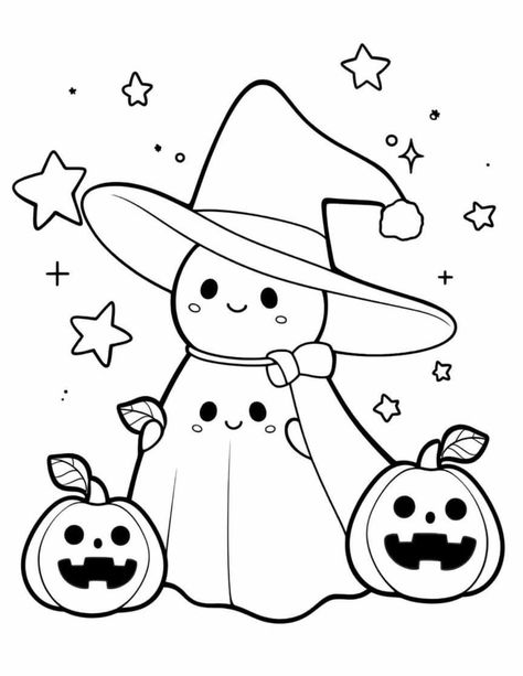 Dibujos Halloween, Halloween Pumpkin Coloring Pages, Halloween Colouring, Coloring Halloween, Halloween Coloring Pages Printable, Work Games, Cute Halloween Coloring Pages, Halloween Coloring Sheets, Free Halloween Coloring Pages