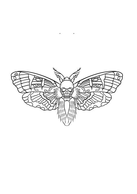 Pappilon Tattoo, Moth Tattoo Stencil, Moth Tattoo Design, Unique Wrist Tattoos, Wrist Tattoo Designs, Joker Drawings, Funky Tattoos, Bug Tattoo, Tattoo Outline Drawing