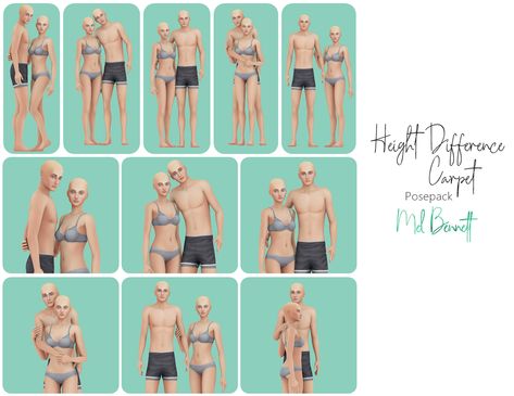 [MB] Height Difference Carpet Posepack Ts4 Conversation Poses, Sims 4 Height Difference Poses, Mods Sims 4, Sims 4 Couple Poses, Sims Poses, Sims 4 Stories, Ts4 Poses, Sims Stories, Sims 4 Family