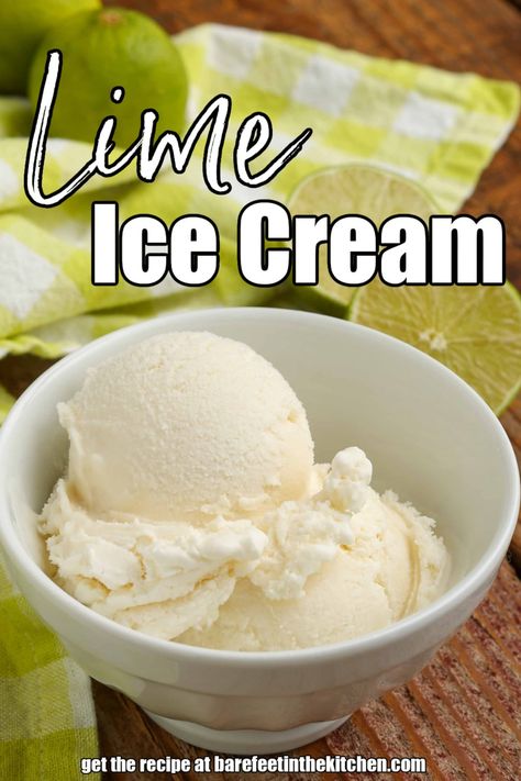 Lime Ice Cream Recipe, Key Lime Ice Cream, Lime Ice Cream, Easy Homemade Ice Cream, Ice Cream Shake, Lemon Ice Cream, Cool Treats, Homemade Ice Cream Recipes, Soft Serve Ice Cream