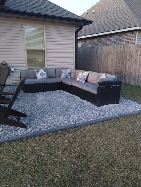 Backyard Patio Budget, Cheap Patio Extension Ideas, Patio Simple Ideas, Making A Patio On A Budget, Dyi Backyard Ideas On A Budget Landscaping Patio Makeover, Diy Stone Patio On A Budget, Outdoor Patio Diy Ideas, Diy Patio Extension Cheap, Low Budget Patio Ideas