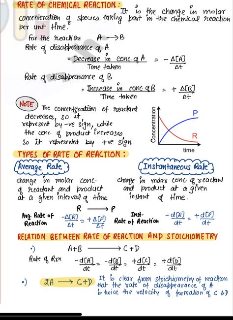 Chemistry Flashcards, Science Quotes Funny, Chemistry Class 12, Neet Notes, Chemical Kinetics, Chemistry Study Guide, Chemistry Projects, Chemistry Basics, Physics Lessons