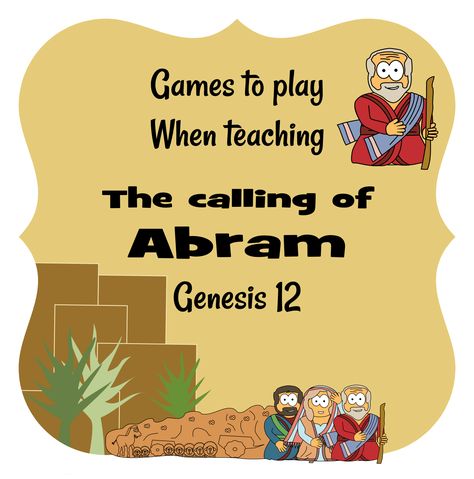 Genesis 12:1-9 Craft, God Promised A Son To Abraham Craft, Call Of Abraham Craft, Abraham Tent Craft, Abram Craft Sunday School, God Calls Abraham Craft For Kids, Abram And Lot Craft, Abram Follows God Craft, Gods Covenant With Abraham