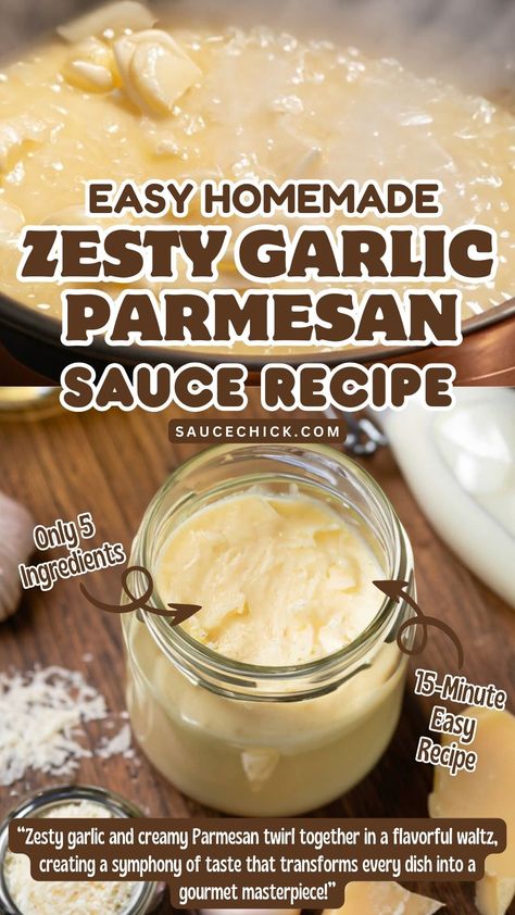 Garlic Parmesan Sauce Recipe Parmesan Garlic Sauce, Carne Asada Recipes Marinade, Parmesan Sauce Recipe, Meatballs Sauce Recipe, Special Sauce Recipe, Laundry Sauce, Sauces Recipes, Garlic Sauce Recipe, Garlic Steak