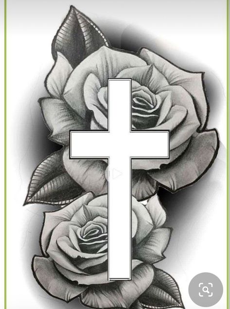 Cross With Roses, Half Sleeve Tattoo Stencils, Rose Tattoo Stencil, Creative Selfie, Half Sleeve Tattoos Drawings, Rose Tattoos For Men, Hand Tattoos For Girls, Cross Tattoo For Men, Sick Tattoo