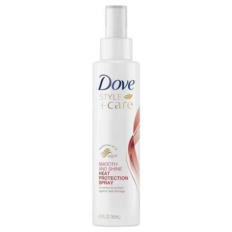 Heat protectant hair products that prevent heat damage Dove Shampoo And Conditioner, Dove Hair Care, Dove Shampoo, Drugstore Hair Products, Spray Conditioner, Heat Protectant Spray, Heat Protectant Hair, Dove Beauty, Mtv Awards