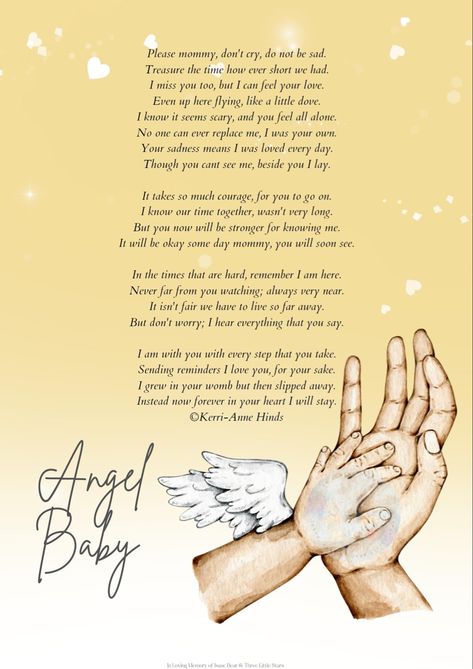 Angel Baby Birthday In Heaven, Still Born Quotes, Losing A Baby Quotes Angels, Stillbirth Quotes, Remembering Baby, Baby In Heaven, Angel Baby Quotes, Losing A Loved One Quotes, Prayer For Baby