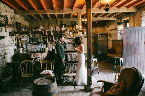 Irish pub wedding, A Rustic elopement from Essex to Wicklow, Ireland ElopetoIreland.com Irish Pub Wedding, Victorian Celestial, Rustic Elopement, Ireland Pubs, Lots Of Friends, Wicklow Ireland, Pub Wedding, Office Themes, Ireland Wedding