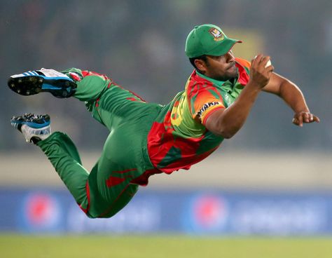 Tamim Iqbal takes a stunner to dismiss Dwayne Bravo, Bangladesh v West Indies, World T20, Group 2, Mirpur, March 25, 2014 Tamim Iqbal, Bangladesh Cricket Team, Cute Chibi Couple, Bangladesh Cricket, Pakistan Cricket Team, Icc Cricket, Match Highlights, Cricket World Cup, Cricket Team