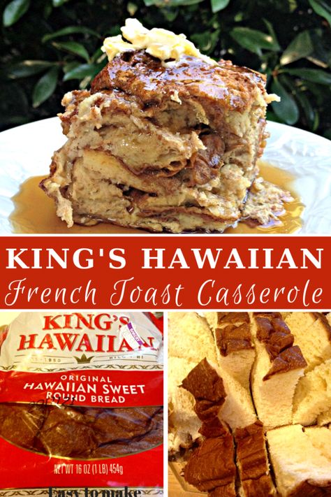 Kings Hawaiian Round Bread Recipes, Hawaiian Sweet Roll Breakfast Casserole, Hawian Roll French Toast Casserole, Cinnamon Roll French Toast Casserole Kings Hawaiian, Kings Hawaiian Bread Pudding, Hawaiian French Toast Bake 12 Tomatoes, King Hawaiian French Toast, Hawian Roll French Toast, Hawaiian Roll French Toast Casserole