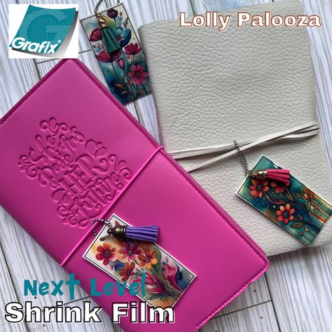 Take your Shrink Film ideas to the next level with today's video by @lolly.palooza !  Check out the project here: https://bit.ly/3xxOBkY  #grafixshrinkfilm #shrinkfilm #grafixwhiteshrinkfilm #whiteshrinkfilm #grafixclearshrinkfilm #clearshrinkfilm #grafix #grafixarts #grafixartsplastics Lolly Palooza, Shimmer Spray, Film Ideas, Shrink Film, Plastic Film, Supply List, Toaster Oven, Hole Punch, Youtube Video