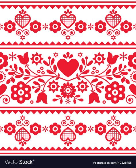 Love Concept, Sears Tower, Polish Folk Art, Polish Design, Xmas 2024, Old Design, Invitation Background, Persian Pattern, Pattern Vector