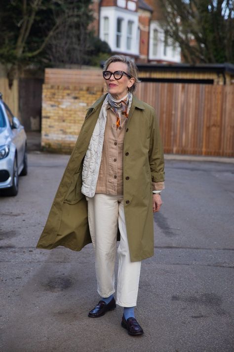 Birds of a Feather — Graham St. Fashion blog homepage Grandma Fashion Aesthetic, Granny Chic Fashion, Blog Homepage, Cos Shirt, Green And Burgundy, Mother Board, Stylish Outfits For Women Over 50, Overall Outfit, Older Women Fashion