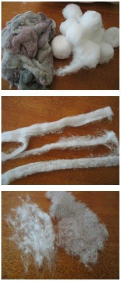 Belznickle Blogspot : A Craft Tutorial for A Cotton Batting Squirrel Ornament Cotton Ball Crafts For Adults, Cotton Batting Crafts, Diy Spun Cotton Ornaments, Spun Cotton Tutorial How To Make, Cotton Spun Ornaments, Spun Cotton Ornaments Tutorial, Spun Cotton Crafts, Cotton Craft Ideas, Spun Cotton Animals