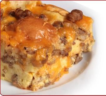 Cream Cheese Breakfast Casserole, Sausage And Cream Cheese, Sausage Egg Bake, Egg And Cheese Casserole, Easy Egg Casserole, Cream Cheese Breakfast, Jimmy Dean Sausage, Cheese Breakfast, Sausage Casserole