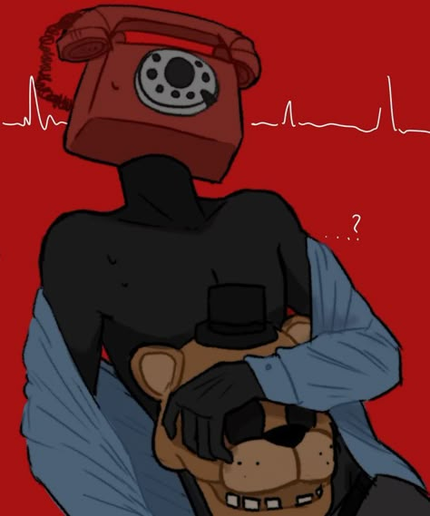 Evil Guy Art, Scott Phone Guy, Phone Guy X Mike, Fnaf Phone Guy Fanart, Phone Guy X Micheal Afton, Michael Afton X Phone Guy, Phone Guy Fnaf Fanart, Phone Guy Edits, Phone Guy Pfp