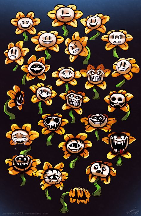 Undertale Flowey, Flowey The Flower, Express Emotions, The Language Of Flowers, Undertale Pictures, Undertale Funny, Language Of Flowers, Undertale Art, Undertale Fanart